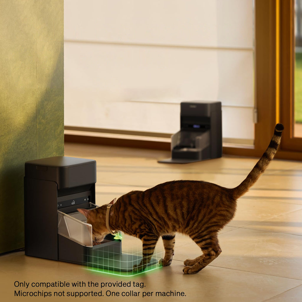 RFID Smart Cat Feeder with Collar Sensor for Personalized Multi Cat Feeding and Meal Tracking